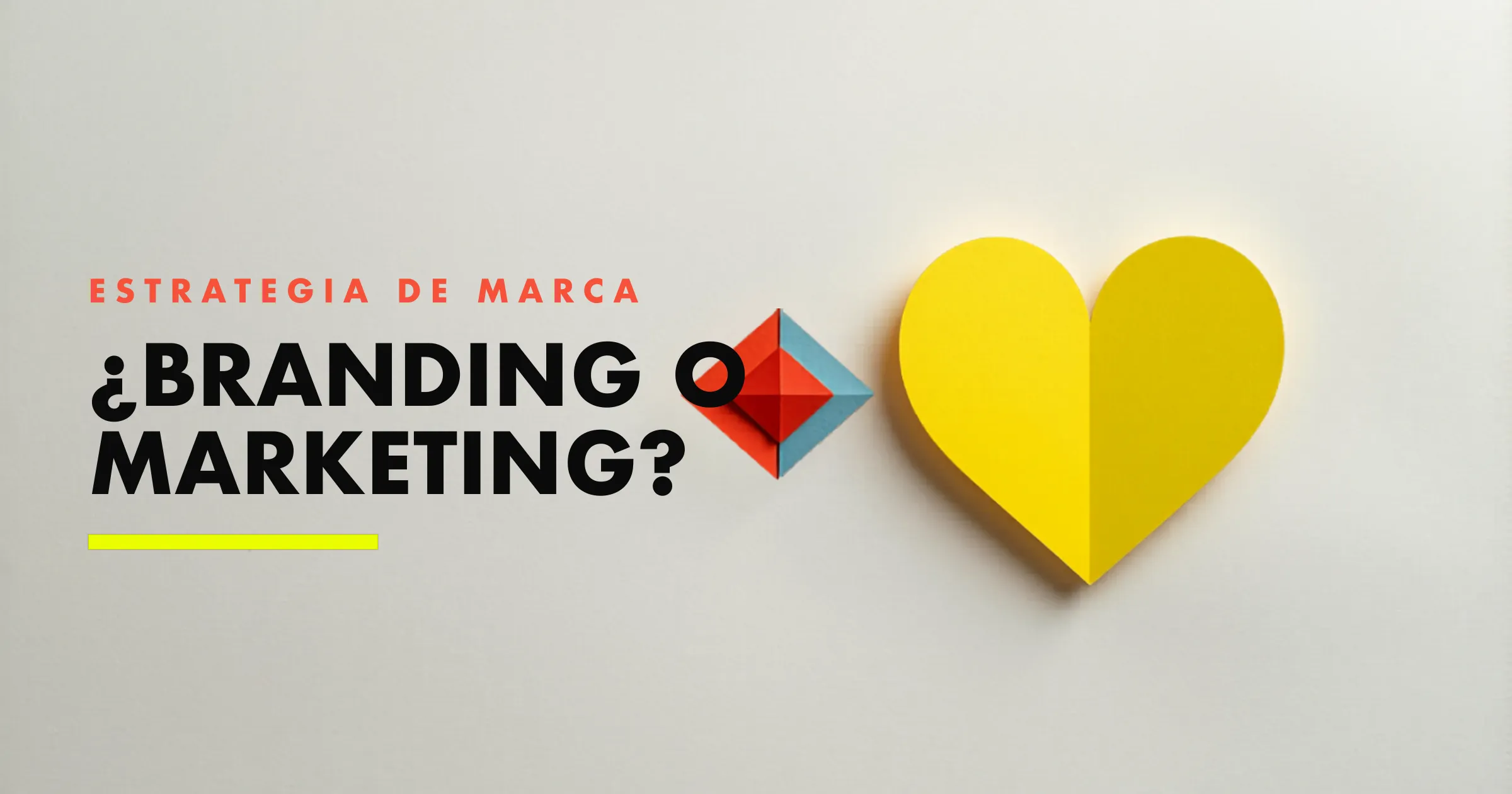 Branding vs Marketing — diferencias y cuándo invertir en cada uno